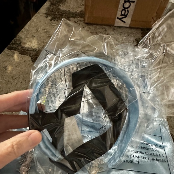 Cinderella Halloween costume with headband and chocker. New in package. - Picture 7 of 12